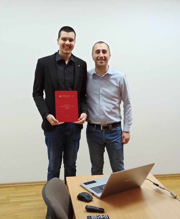 Diplomac Drago Šmitran i dekan Zoran Đurić