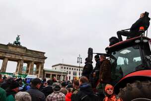 Protest poljoprivrednika u Berlinu