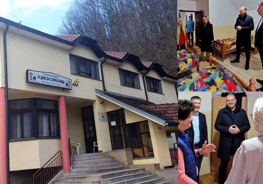 Gradonačelnik Zvornika Bojan Ivanović posjetio korisnike u Domu za starija lica u Kiseljaku