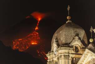 Etna Italija vulkan erupcija