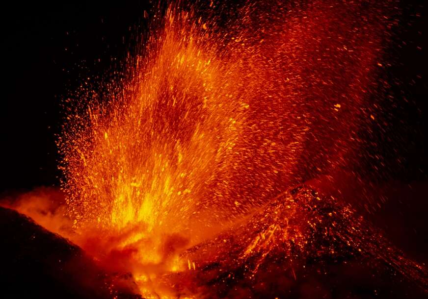Etna Italija vulkan erupcija