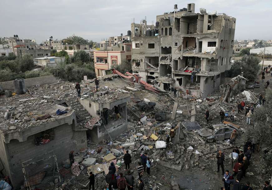 ruševine u Pojasu Gaze