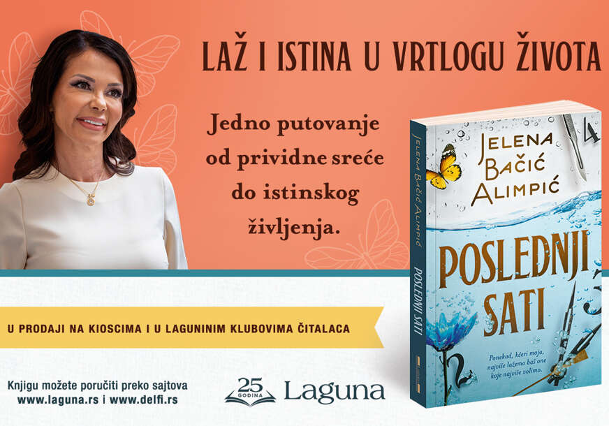 Novi roman Jelene Bačić Alimpić „Poslednji sati“ – potpisivanje 12. decembra u SKC-u