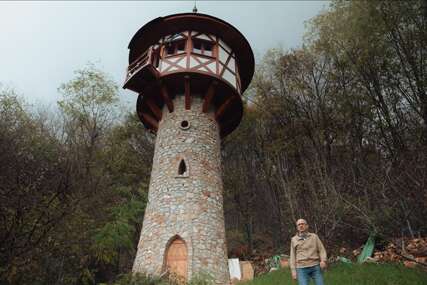 OSTVARIO DJEČAČKI SAN Slovak izgradio kulu po uzoru na onu iz bajke "Zlatokosa"
