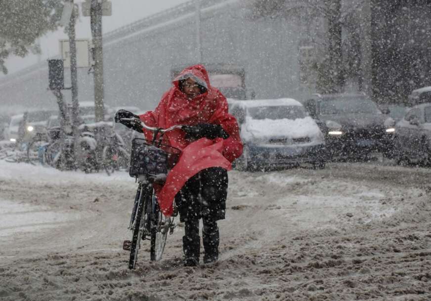 NAJHLADNIJI DECEMBAR Zima okovala glavni grad Kine, temperatura pala ispod minus 10 stepeni