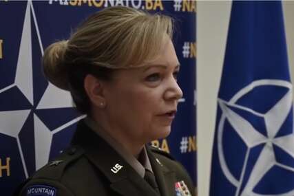 Pamela Mekgaha Komandantica NATO Štaba Sarajevo
