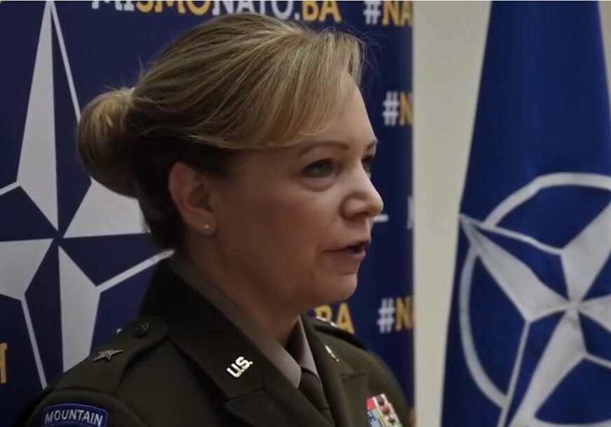 Pamela Mekgaha Komandantica NATO Štaba Sarajevo