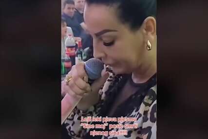 (VIDEO) DA SRCE PUKNE Pjevačica prvi put zapjevala nakon što joj sin (27) poginuo u stravičnoj nesreći