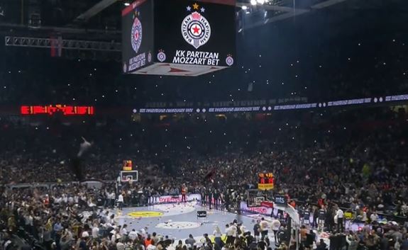 Špance čeka grotlo Arene: Ogromna podrška za Partizan u odlučujućim utakmicama