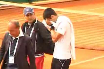 (VIDEO) "Ovo je za tebe, moj Vlado" Trenutak kada je Novak saznao tužnu vijest i u suzama napustio trening