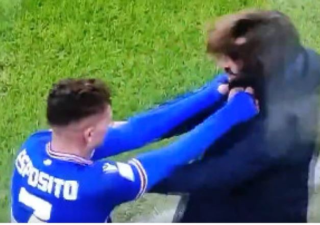 (VIDEO) Pirlo nije mogao da vjeruje: Igrač davio legendarnog Italijana tokom proslave gola