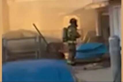 (VIDEO) Mališani izgubili život u požaru: Djeca ostavljena sama, nisu uspjela da pobjegnu iz zapaljene kuće