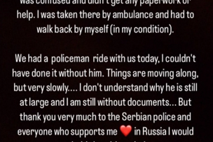 Poruka Ruskinje koju je pretukao dečko u Beogradu