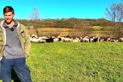 Sanel Dolić se bavi ovčarstvom