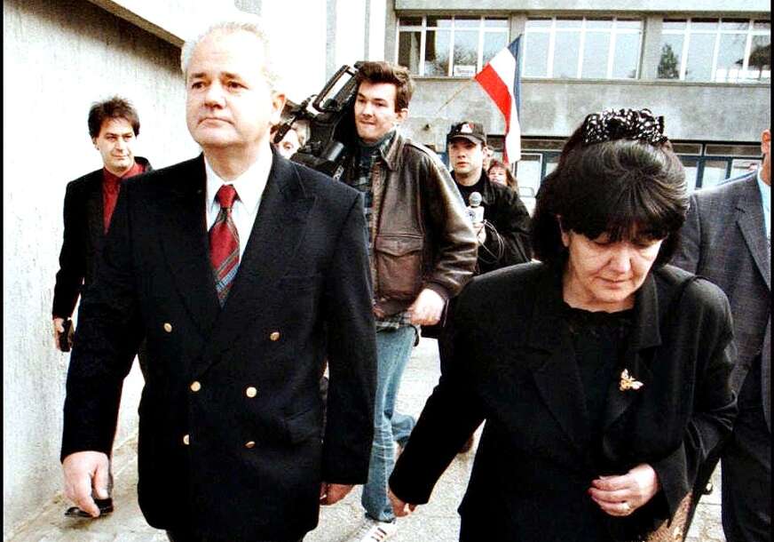 Slobodan Milošević i Mira Marković