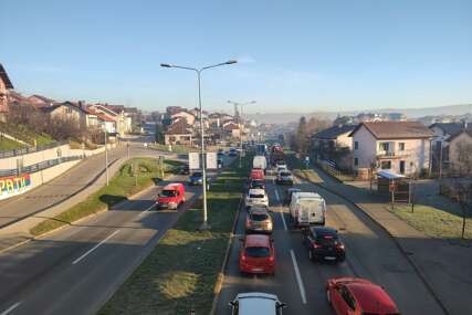 gužva na zapadnom tranzitu