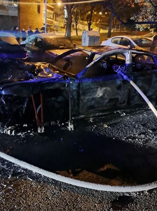 Zapaljen auto Takija Marinkovića