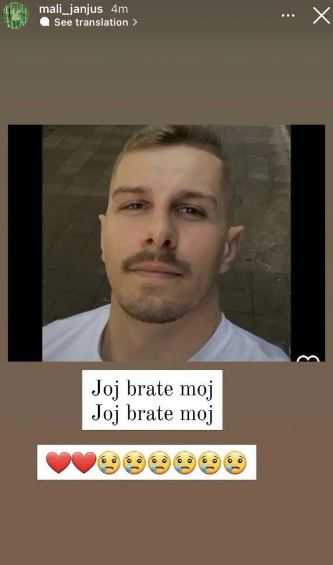 Poruka Marka Janjuša na Instagramu