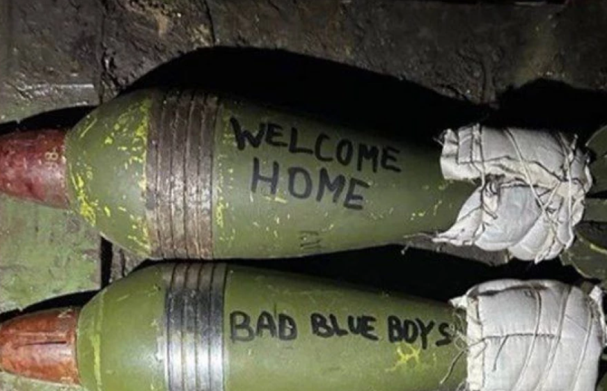 (FOTO) "Dobro došli" Bed Blu Bojse čeka vruće gostovanje ukrajinskom Dinamu, na minama im poslali poruku