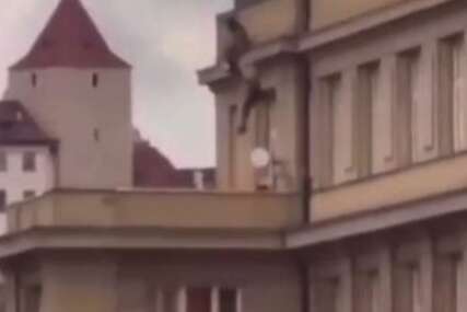 (VIDEO) POTRESNE SCENE Studenti skaču sa ivice zgrade kako bi pobjegli od pomahnitalog ubice