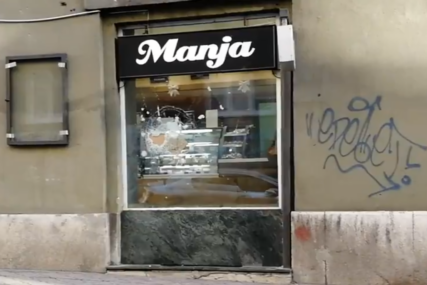 (VIDEO) Novi incident u Sarajevu: Razbijen izlog još jedne pekare "Manja"