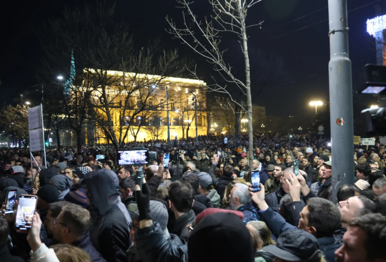 Protesti u Srbiji