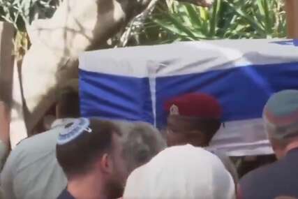 (VIDEO, FOTO) "Pozdravljam te moj voljeni sine" Sahranjen sin izraelskog ministra koji je stradao u borbama Gaze