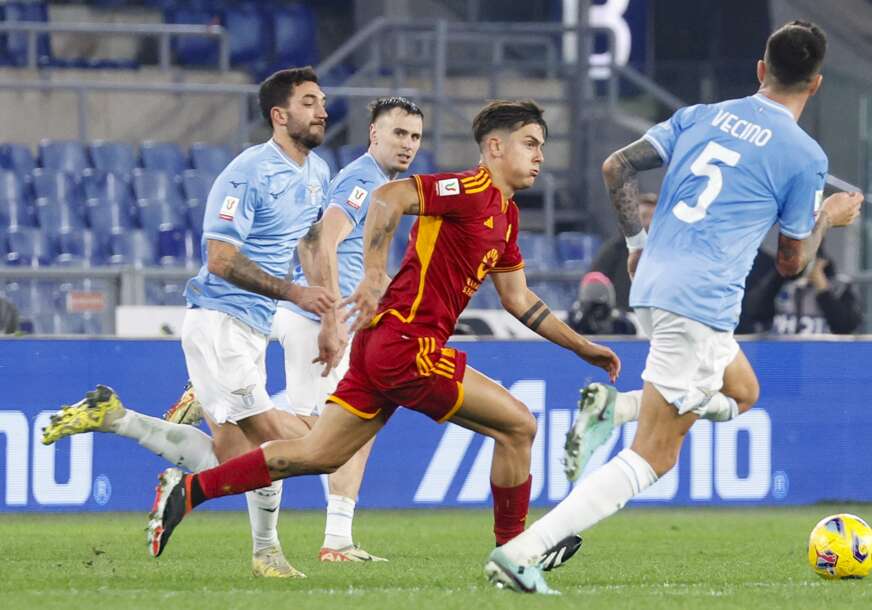 MURINJO NEMOĆAN U DERBIJU Sari i Lacio ponovo savladali Romu i plasirali se u polufinale Kupa Italije