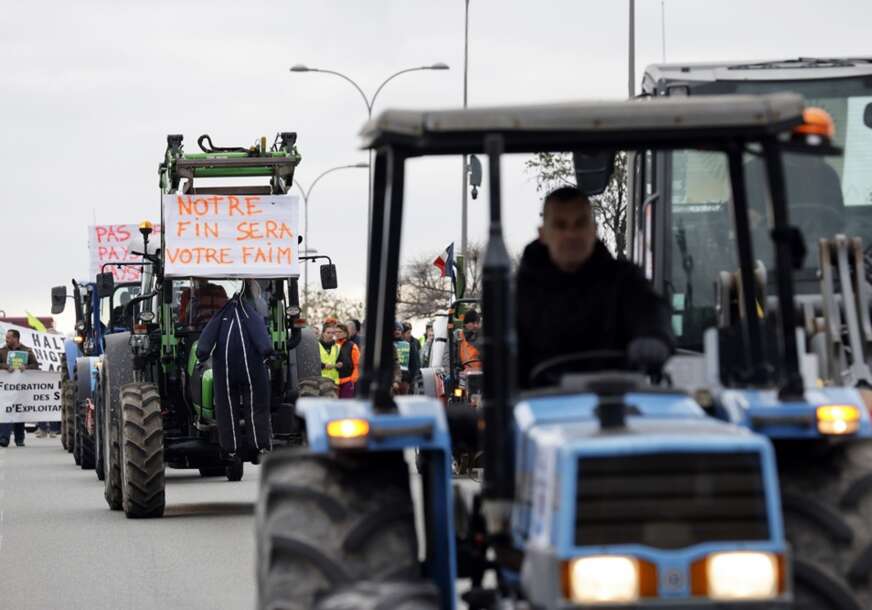 Protest francuskih poljoprivrednika