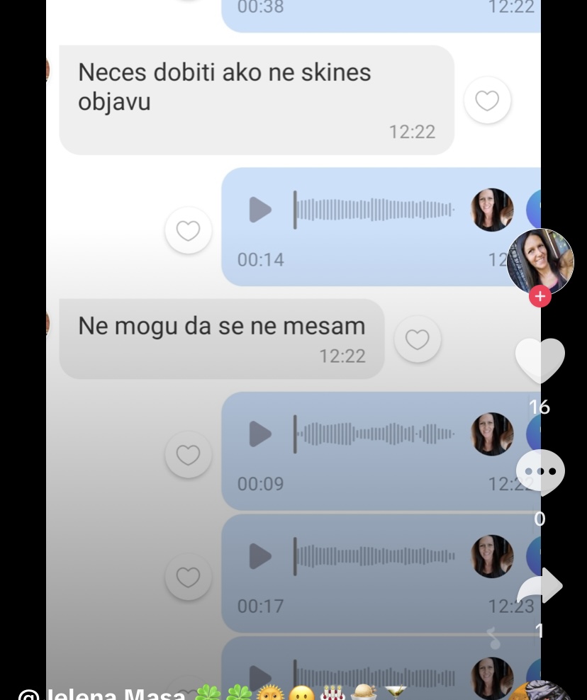 objava Jelena Maše