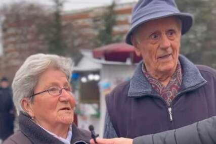 (VIDEO) "Ljubav i vjera će spasiti svijet" Baka (82) i djed (90) jednim potezom pokazali koliko se vole, a za par minuta objasnili šta su prave vrijednosti
