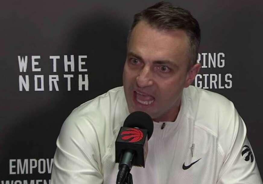 (VIDEO) "Dajte im pobjedu, nećemo ni da igramo" Srpski trener bljuje vatru na NBA nakon poraza Toronta od Lejkersa