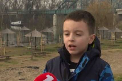 Dječak Dušan sakupljao novac za oboljele od raka