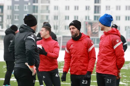FK Borac trening