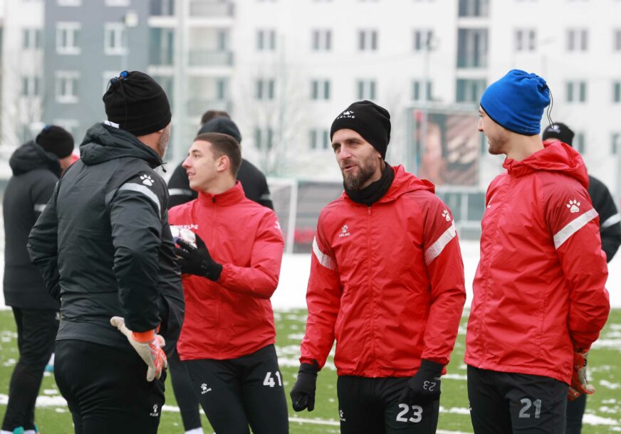 FK Borac trening