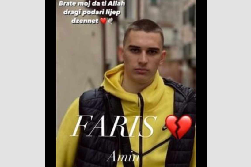 Veliki broj ljudi se oprostio od Farisa: Sahranjen mladić (19) koji je stradao u pucnjavi u Sarajevu
