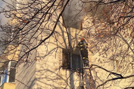 Požar u zgradu u Rumuniji