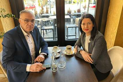 (FOTO) “Ugodan razgovor i dogovor” Trivićeva se sastala sa Miličevićem