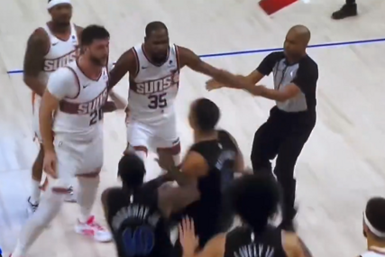 (VIDEO) DRAMA U NBA Centar iz BiH u klinču, stao u odbranu Durenta