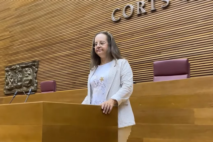 ISPISALA NOVU STRANU ISTORIJE Mar Galseran prva španska parlamentarka sa Daunovim sindromom