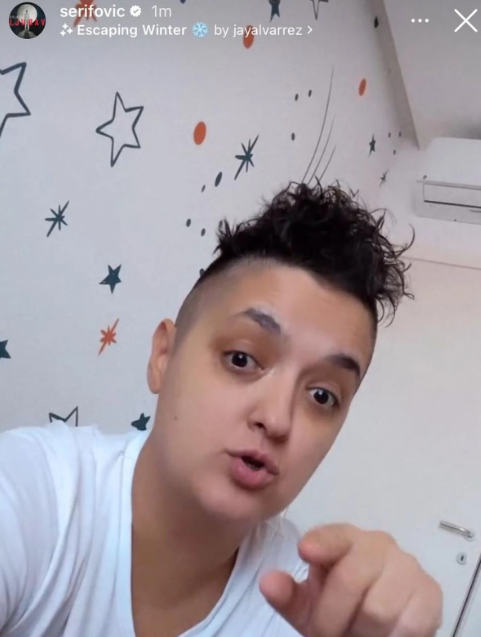 Marija Šerifović uredila sobu svog sina