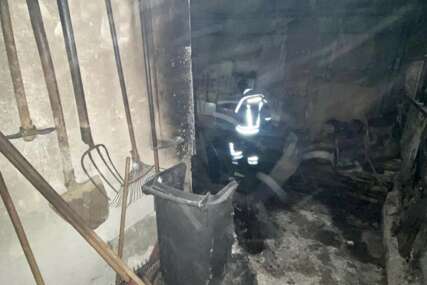 (FOTO) Obustavljena nastava: Požar u školi u Gradiški