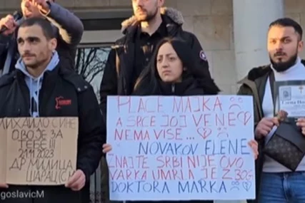 (VIDEO) PODRŠKA SUGRAĐANA Održan protest protiv akušerskog nasilja, Marica u prvom redu nosila transparent