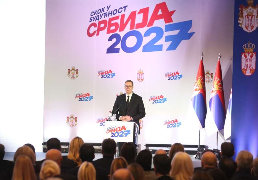 Predsjednik Srbije Aleksandar Vučić predstavio program “Skok u budućnost - Srbija EXPO 2027“