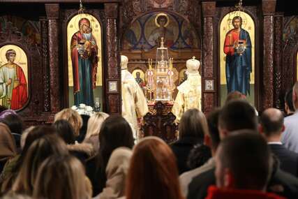 Božićna liturgija u Hramu Hrista Spasitelja