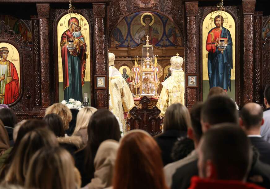 Božićna liturgija u Hramu Hrista Spasitelja