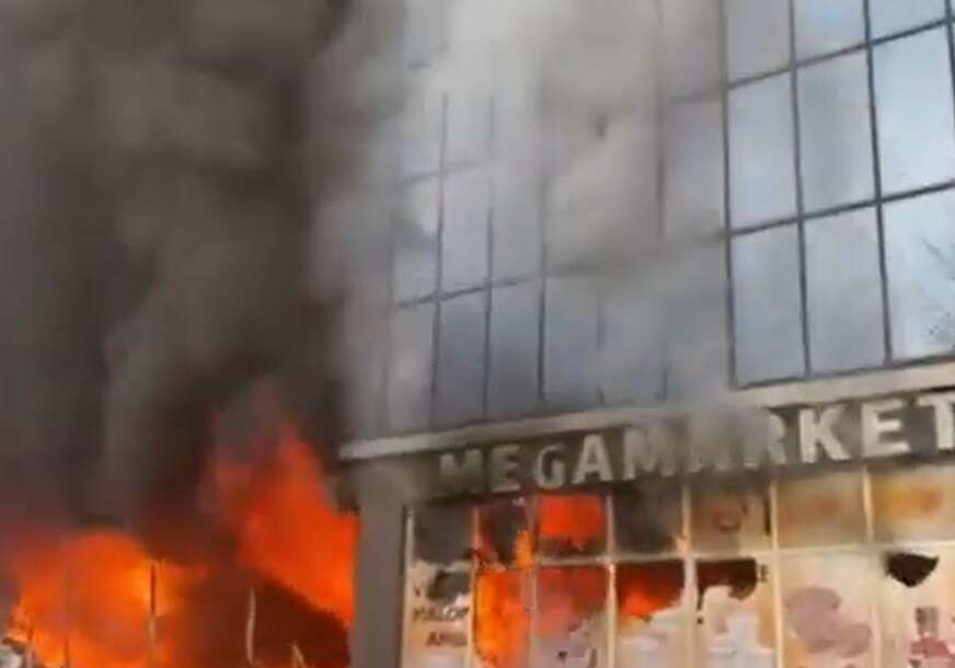 izbio požar na pijaci u Sarajevu