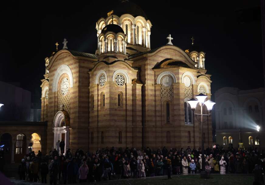 doček pravoslavne Nove godine u Banjaluci