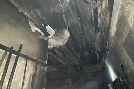 (FOTO) Požar u školi u Gradiški: Samozapaljenje dimnjaka kao mogući uzrok