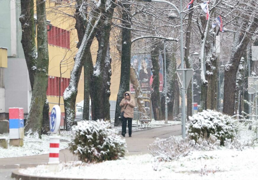 pao snijeg u Banjaluci